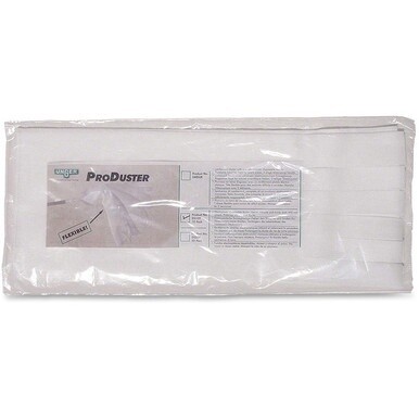Unger StarDuster Pro Duster Replacement Sleeves - 7.1&quot; Width x 18.1&quot; Length - Lamb&#39;s Wool - 50 / Carton