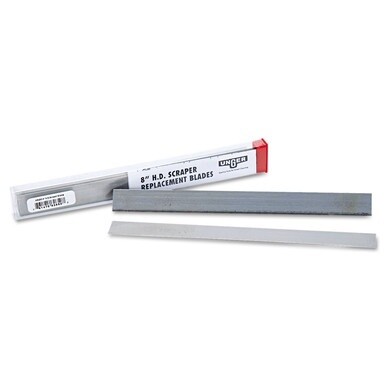 Replacement Blade for Heavy-Duty Scraper, Carbon Steel, 10/Pack