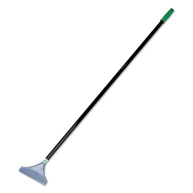 Heavy-Duty Floor Scraper, 8&quot; Blade, 5 ft Handle, Zinc Alloy Head