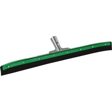Unger AquaDozer 36&quot; Heavy Duty Curved Floor Squeegee - 36&quot; Rubber Blade - Heavy Duty, Durable, Sturdy - Black, Green