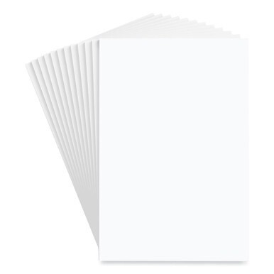 Scratch Pads, Unruled, 3 x 5, White, 100 Sheets, 12/Pack