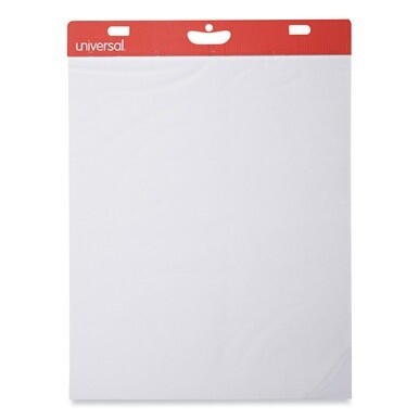 Self-Stick Easel Pad, Unruled, 25 x 30, White, 30 Sheets, 2/Carton