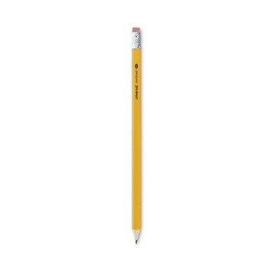#2 Pre-Sharpened Woodcase Pencil, HB (#2), Black Lead, Yellow Barrel, 24/Pack