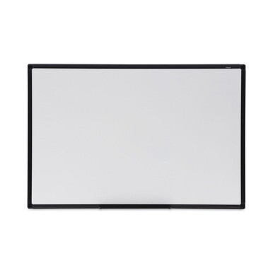 Design Series Deluxe Dry Erase Board, 36 x 24, White Surface, Black Anodized Aluminum Frame