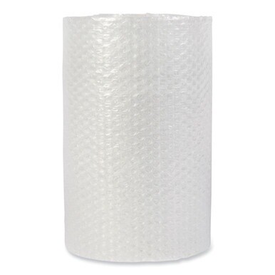 Bubble Packaging, 0.19" Thick, 12" x 175 ft, Perforated Every 12", Clear