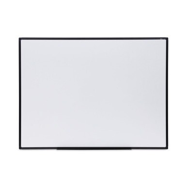 Design Series Deluxe Dry Erase Board, 48 x 36, White Surface, Black Anodized Aluminum Frame