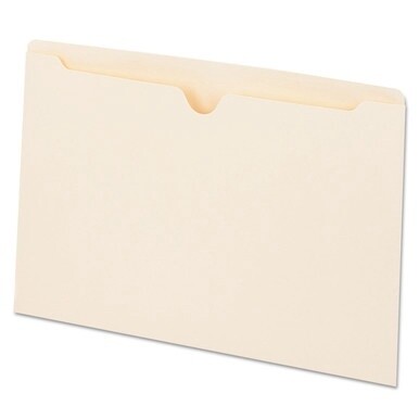Economical Manila File Jackets, Legal Size, Manila, 100/Box