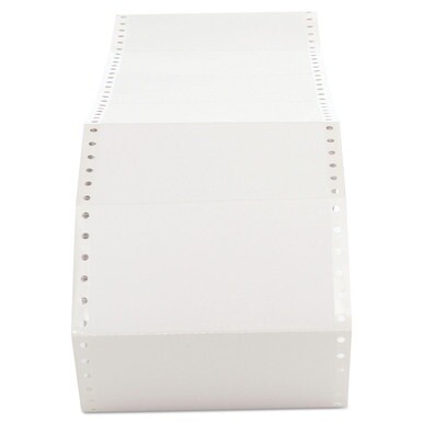 Dot Matrix Printer Labels, Dot Matrix Printers, 2.94 x 5, White, 3,000/Box