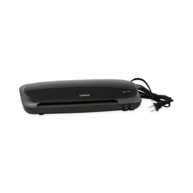 Deluxe Desktop Laminator, Two Rollers, 9&quot; Max Document Width, 5 mil Max Document Thickness