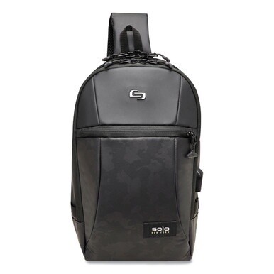 GLHF (Good Luck Have Fun) Sling, 12.9&quot;, 8.5 x 4.5 x 13.5, Black