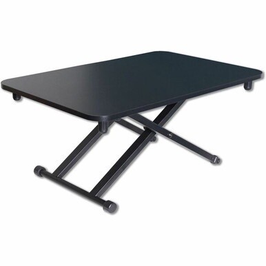 Victor Laptop Desk Riser - 28.7&quot; Width x 18.5&quot; Depth - Desk - Black