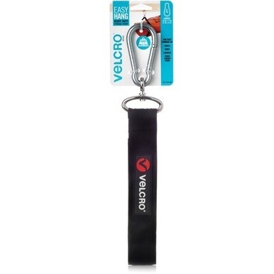 VELCRO&amp;reg; Heavy Duty Storage Strap - 1 Each - Large (L) - 15" Height x 3.5" Width x 1" Length - Black