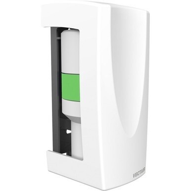 Vectair Systems V-Air MVP Air Freshener Dispenser - 60 Day Refill Life - 6000 ft√É∆í√¢‚Ç¨≈°√É‚Äö√Ç¬≥ Coverage - 1 Each - White
