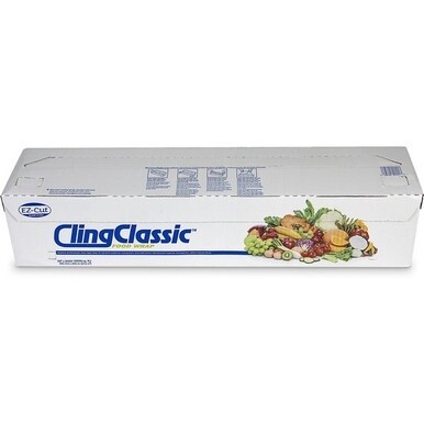 Berry Cling Classic Food Wrap - 24&quot; Width x 2000 ft Length - Dispenser - Plastic - Clear - 1 / Carton