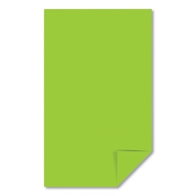 Color Paper, 24 lb Bond Weight, 8.5 x 14, Terra Green, 500/Ream