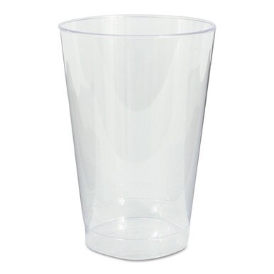 Comet Plastic Tumblers, Clear, 12 oz, 500/Carton
