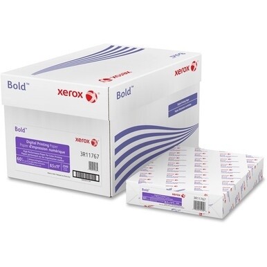 Xerox Bold Digital Printing Paper - 100 Brightness - Letter - 8 1/2&quot; x 11&quot; - 60 lb Basis Weight - Smooth - 250 / Pack - Sustainable Forestry Initiative (SFI) - Uncoated - White