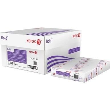 Xerox Bold Digital Printing Paper - White - 100 Brightness - 8 1/2&quot; x 14&quot; - 28 lb Basis Weight - 500 / Ream - White