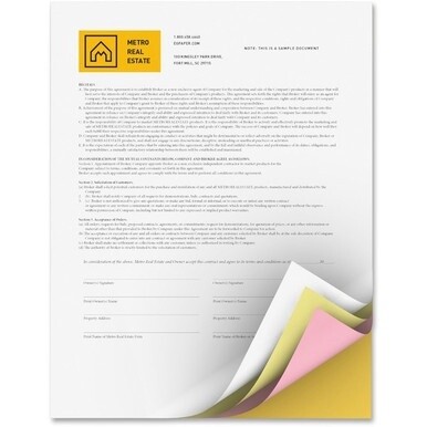 Bold Digital Carbonless Paper - Letter - 8 1/2&quot; x 11&quot; - 1250 / Carton - Sustainable Forestry Initiative (SFI) - Capsule Control Coating - White