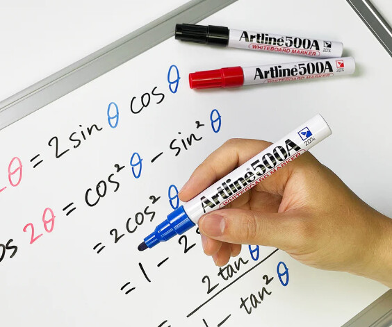 B00H27613Y - Artline 500A Whiteboard Marker - Orange