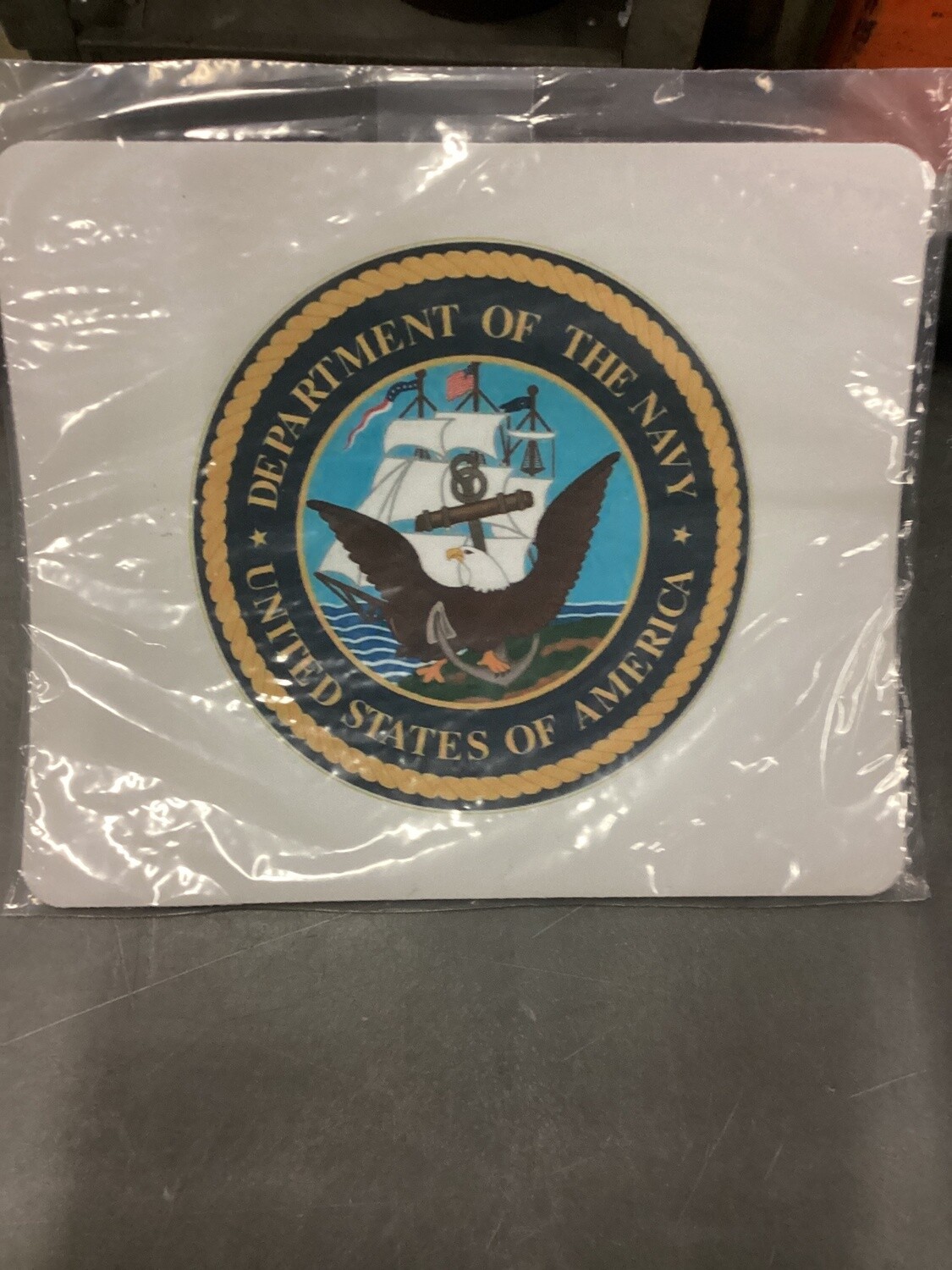 Mousepad NAVY Logo/White    A1 Bremerton Stocks