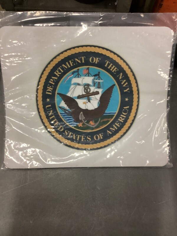 Mousepad NAVY Logo/White    A1 Bremerton Stocks