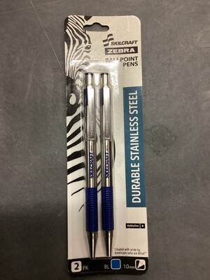 7520016661052 7520-01-666-1052 Government Only AbilityOne  Pen Zebra Ballpoint Metal Blu .0