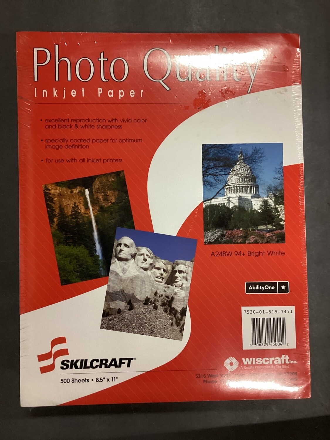 Paper Inkjet Bright White   A1