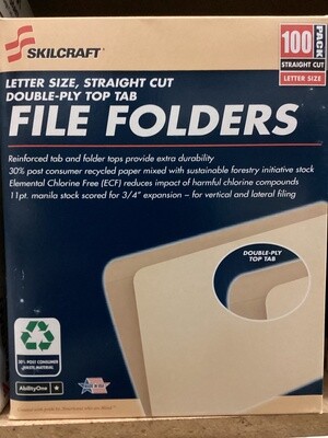 Folder Manila Straight Cut HD A1