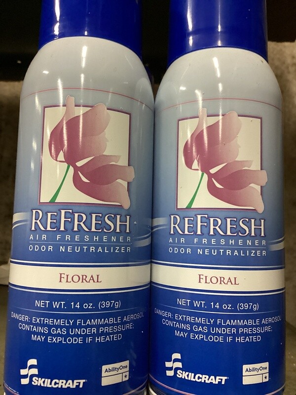 ABILITYONE 6840007216055 6840-00-721-6055  Deodorant, Aerosol, Floral Scent, 14 oz 1 BX