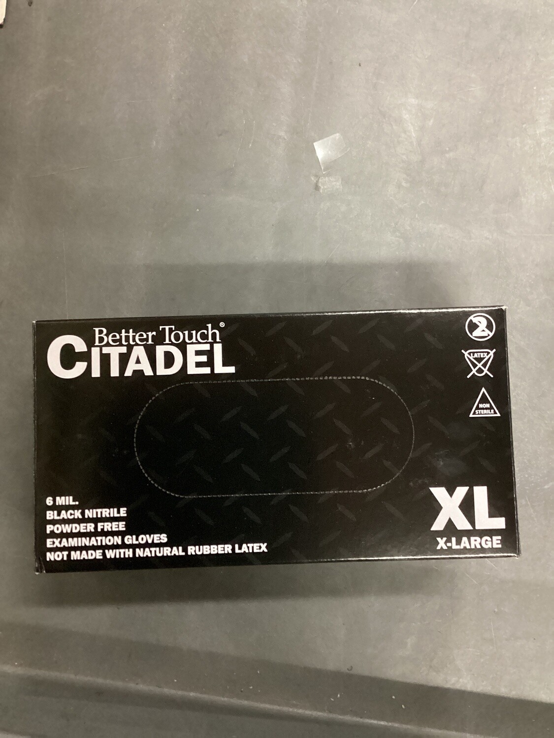 Glove Nitrile BLK XL PF 6ML A1 Bremerton Stocks