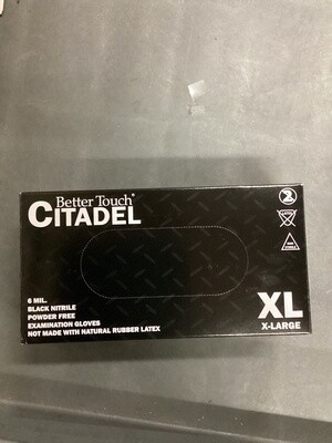Glove Nitrile BLK XL PF 6ML A1 Bremerton Stocks