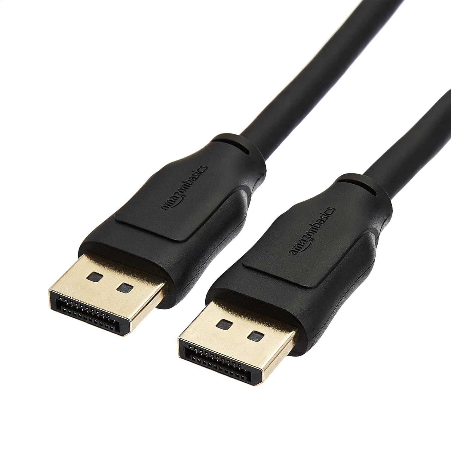 DisplayPort 1.4 Cable, 32.4Gbps High-Speed, 8K@60Hz, 4K@120Hz, Dynamic HDR and 3D, Gold-Plated Plugs, 6 Foot, Black