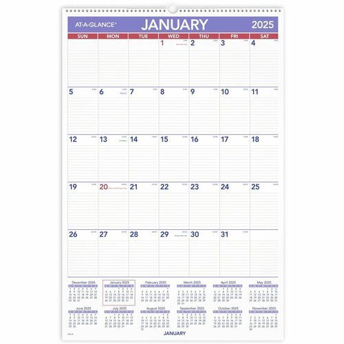 At-AGlance Wall Calendar