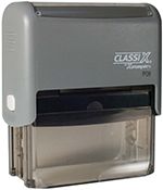 Self-Inking Message Stamp 7/8&quot; x 2-1/4&quot;