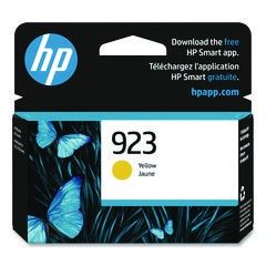 HP 923 Original Inkjet Ink Cartridge - Yellow - 1 Each