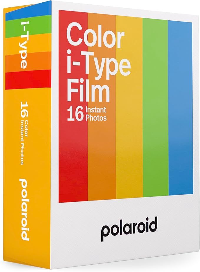 Polaroid Color Film for I-Type Double Pack, 16 Color Instant Photos