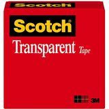 7510005519817 TAPE TRANSPARENT 1IN 3IN CORE