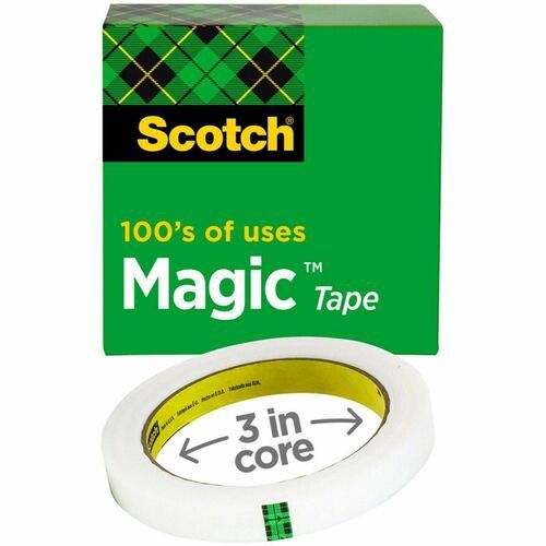 7510005519824 Scotch Invisible Magic Tape 3/4"x72Yd 3" core