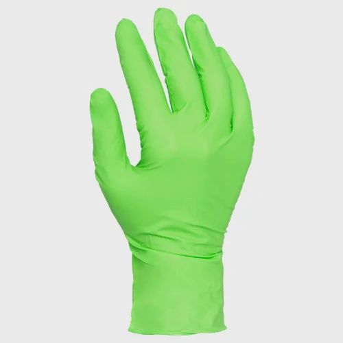 ProWorks® Nitrile Exam, PF, Lime Green, 7 mil