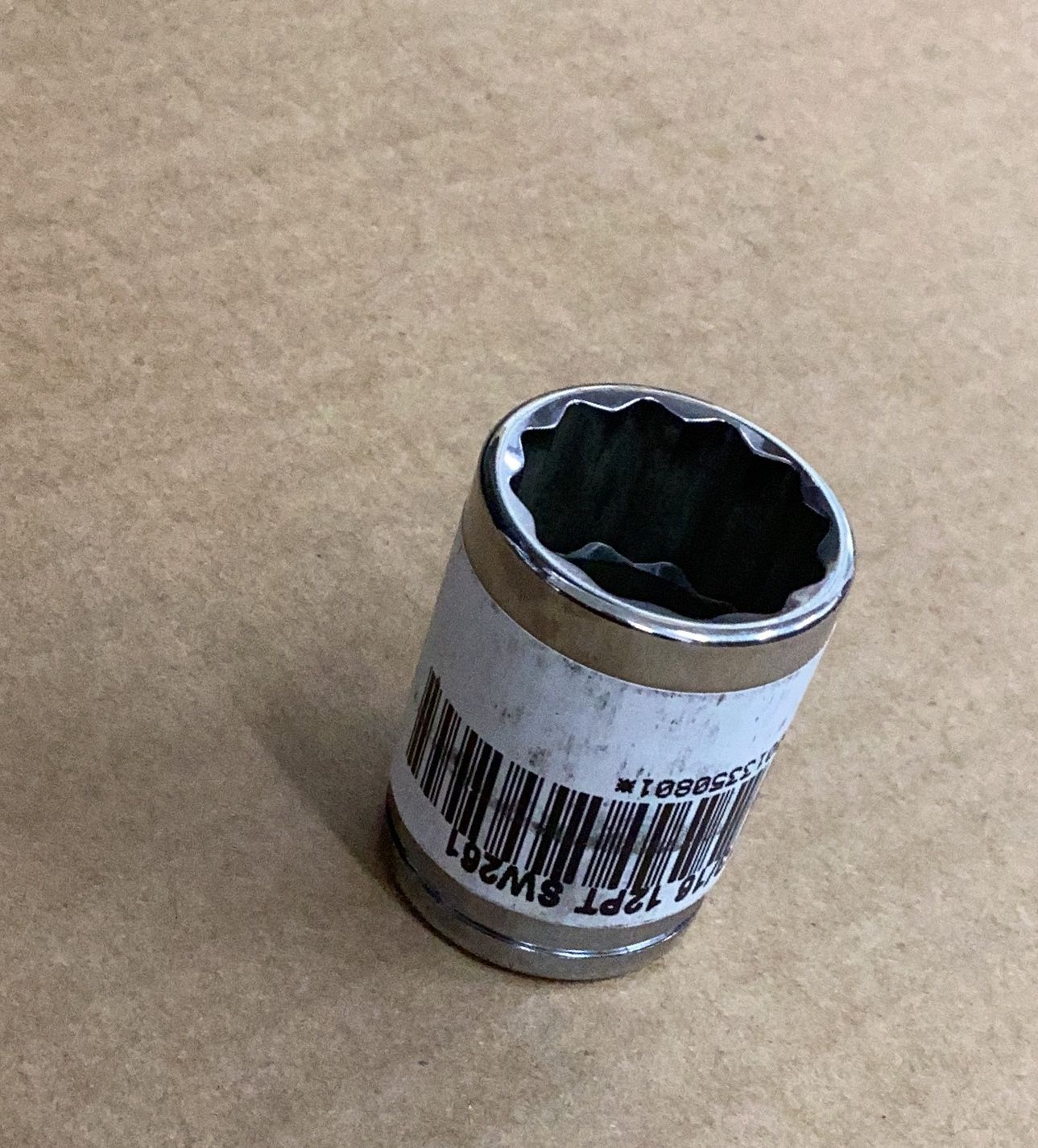 SOCKET 1/2 DR 13/16 12PT SW261
