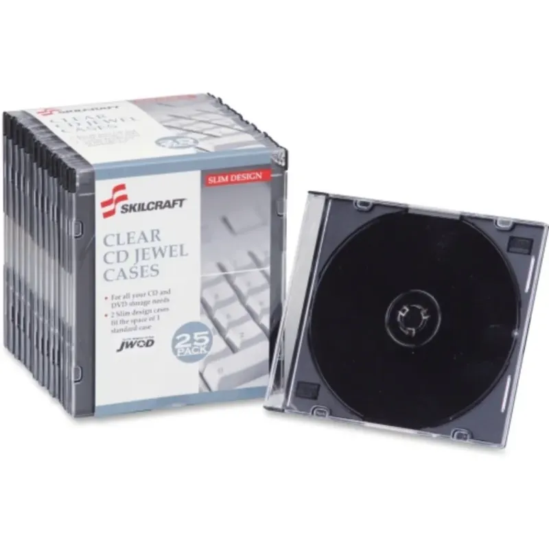 CD/DVD Case Slim Clear (EA) A1