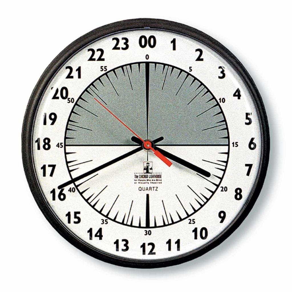 ABILITYONE 6645013425314 6645-01-342-5314  Clock, Wall, 24 Hour, Quartz, Slimline, Black, 12-3/4" Diameter 10 EA