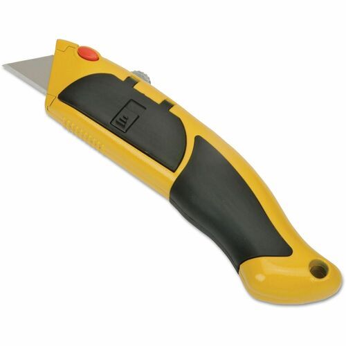 ABILITYONE 5110016217915 5110-01-621-7915 Utility Knife, Retractable, Cushion Grip, Ergonomic, Heavy Duty, 2 pt Blade