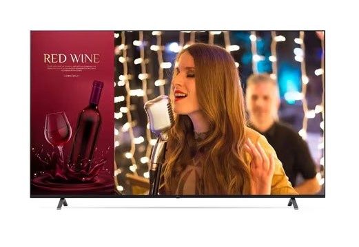75UR640S0UD - 75” UR640S Series UHD Signage TV with Slim Depth, LG SuperSign CMS, and Embedded Content &amp; Group Management