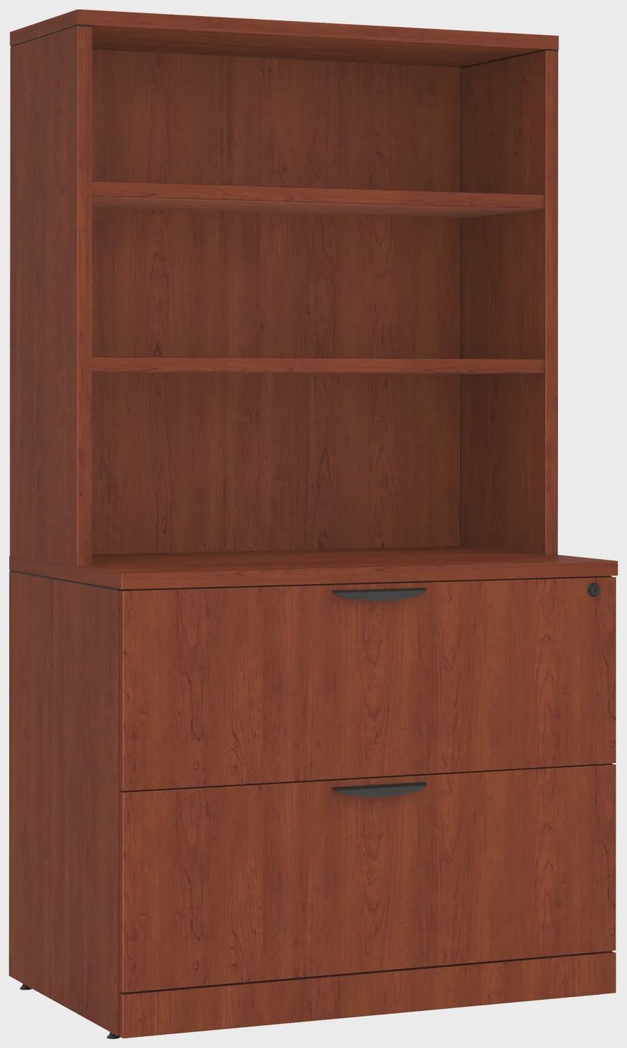 Bookcase Hutch Mahogany (LATERAL FILE SOLD SEPARATELY)