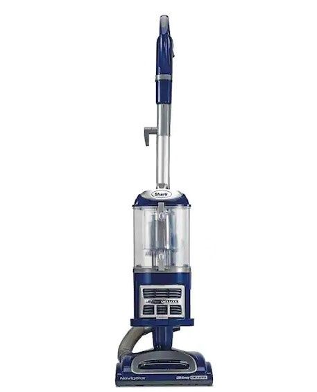 NV360 - Navigator Lift-Away Deluxe Corded Bagless HEPA Filter Portable Upright Vacuum Cleaner for Hard Floors and Rugs in Blue