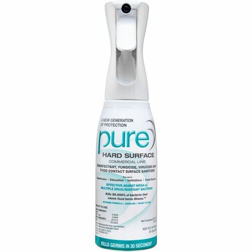 ABILITYONE 8125017186096 8125-01-718-6096  Spray Bottle, Empty, Disinfectant, Pre-Labeled, Hard-Surface, Ready-To-Use, 20 oz 1 BX