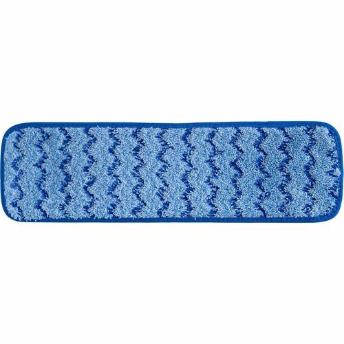 ABILITYONE 7920017167185 7920-01-716-7185  Mop, Microfiber, Flat, 5.5" x 18", Blue 1 BX