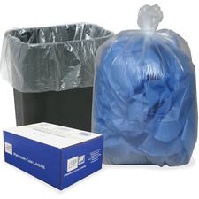 Berry Clear Linear Low-Density Can Liners - Small Size - 16 gal Capacity - 33" Length x 24" Width - Low Density - Clear - Hexene Resin - Can, Home, Office - 500 / Carton